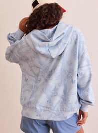 Oversized Supersoft Camo Hoodie Detail 4 - TULLABEE