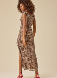 Marta Mesh Maxi Dress Detail 4 - TULLABEE