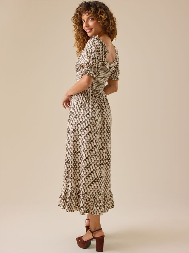Lexi Dress Harvest Floral by Rylee + Cru Detail 4 - TULLABEE