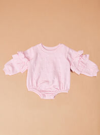 Natalie Quilted Bow Bubble by Mud Pie - TULLABEE