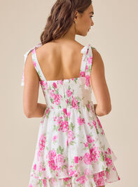 Semlia Floral Mini Dress Detail 4 - TULLABEE