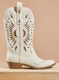 Bandera Cutout Western Boot Detail 2 - TULLABEE