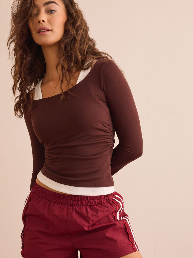 Double Layer Play Top Detail 4 - TULLABEE