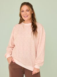 Lilah Leopard Pullover Detail 5 - TULLABEE