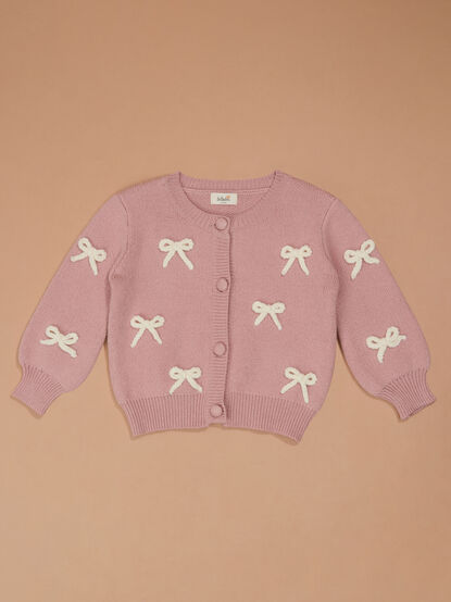 Brianna Bow Cardigan - TULLABEE