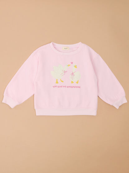 You Give Me Goosebumps Crewneck - TULLABEE