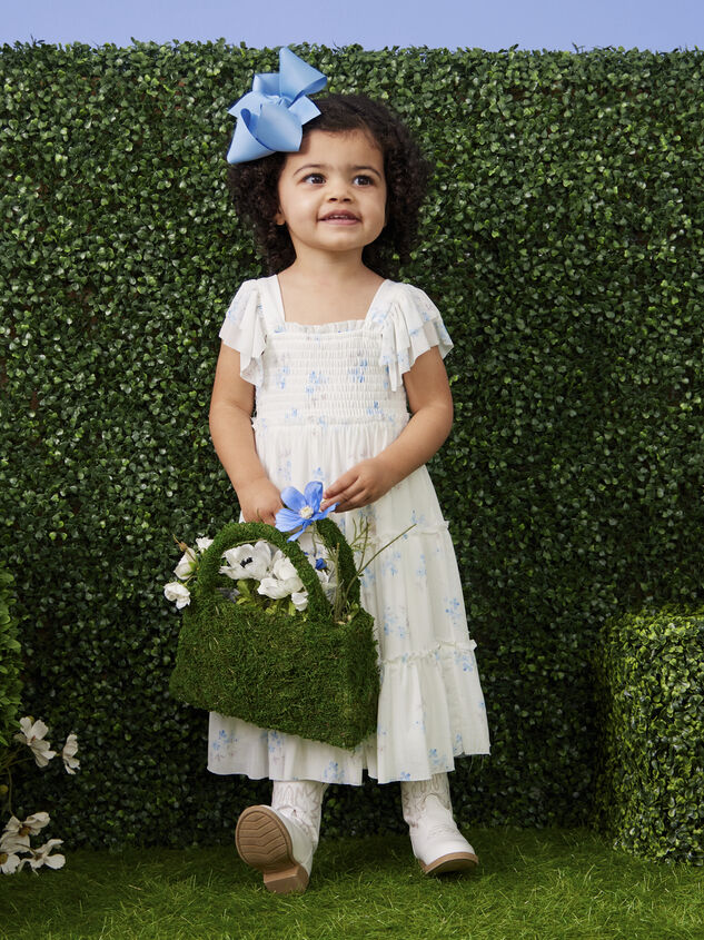 Karli Floral Smocked Toddler Dress