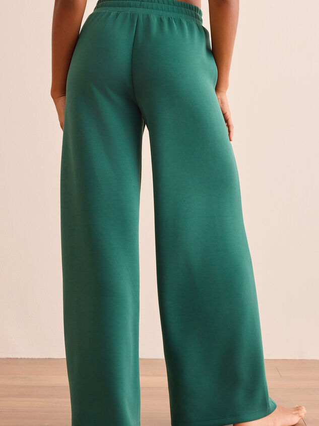 Supersoft Wide Leg Pants Detail 4 - TULLABEE
