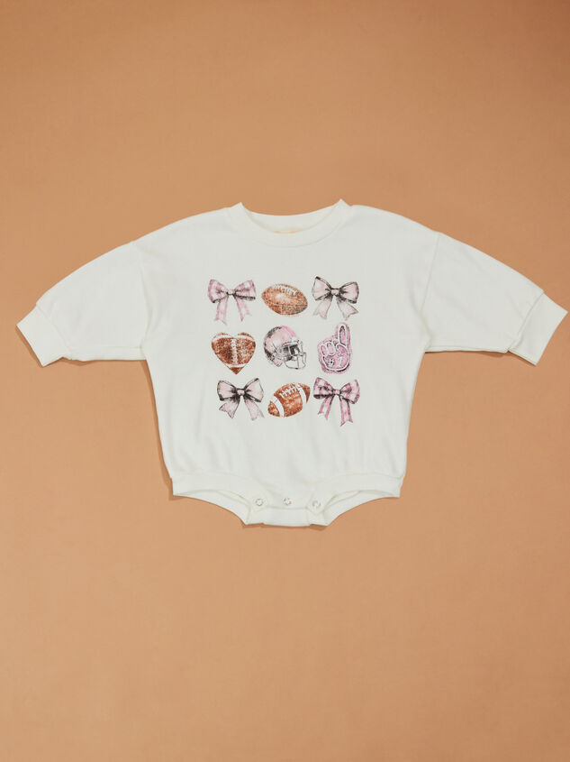 Game Day Grid Bubble Sweatshirt - TULLABEE