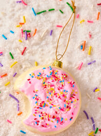 Frosted Sprinkle Cookie Ornament - TULLABEE
