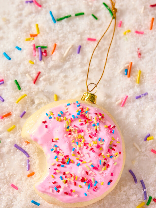 Frosted Sprinkle Cookie Ornament - TULLABEE
