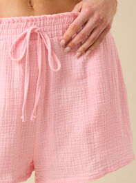 Delia Gauze Short Detail 3 - TULLABEE