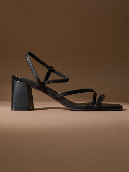 Strappy Block Heel - TULLABEE
