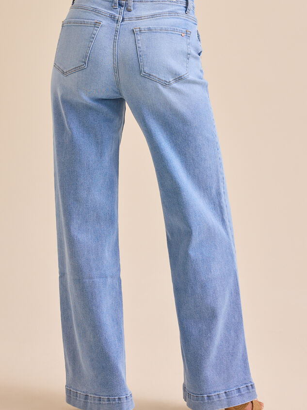 Aubrey High Rise Jeans Detail 4 - TULLABEE