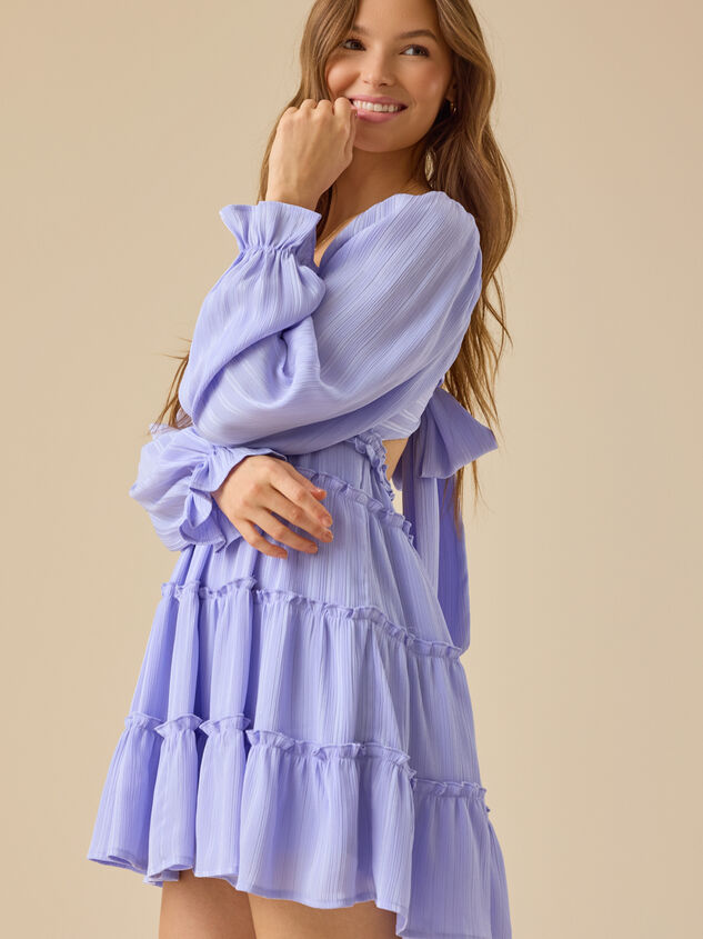 Lillie Mini Dress Detail 3 - TULLABEE