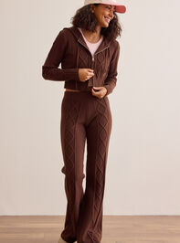 Alpine Escape Full Zip Sweater Detail 5 - TULLABEE