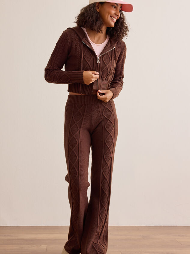 Alpine Escape Full Zip Sweater Detail 5 - TULLABEE