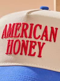 American Honey Trucker Hat Detail 3 - TULLABEE