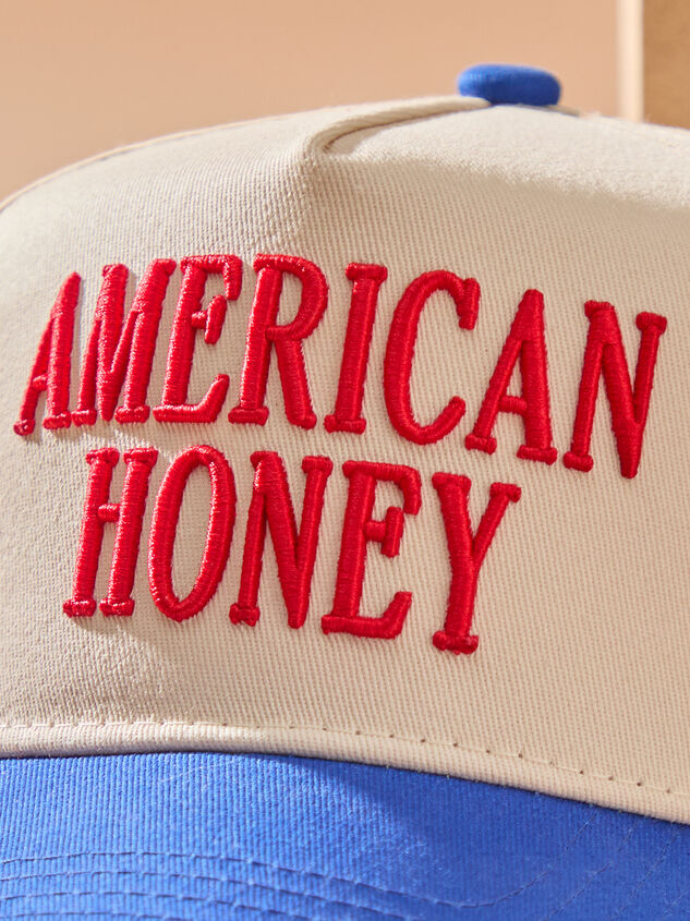 American Honey Trucker Hat Detail 3 - TULLABEE