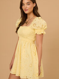 Adeline Mini Dress Detail 3 - TULLABEE