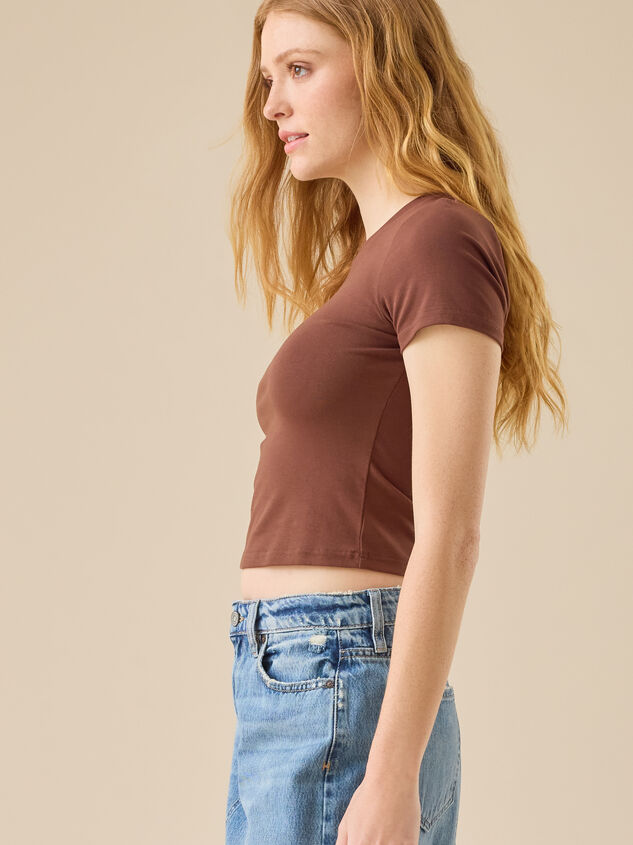 Giddy Up Baby Tee Detail 3 - TULLABEE
