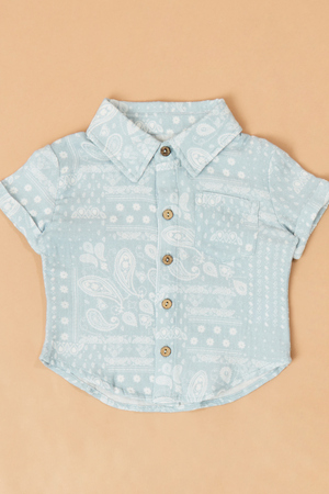 Emery Patchwork Top - Altar'd State