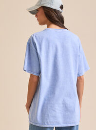 WWJD Oversized Graphic Tee Detail 4 - TULLABEE