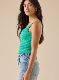 Irina Ruched Cami Detail 4 - TULLABEE