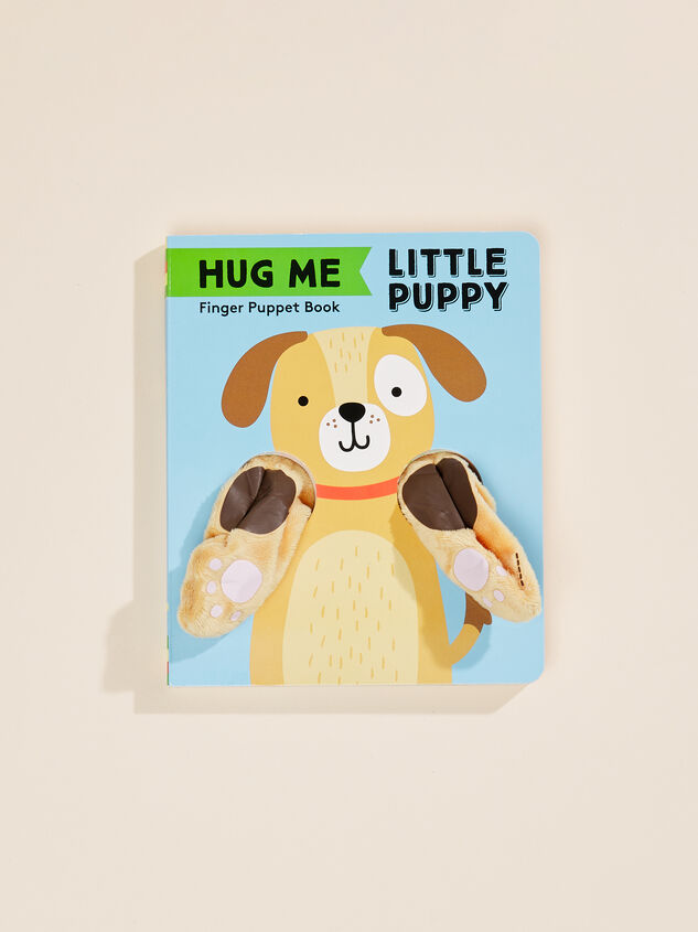 Hug Me Little Puppy - Finger Puppet Book Detail 1 - TULLABEE
