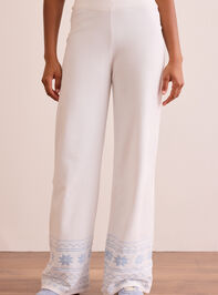 Fair Isle Alpine Pants Detail 2 - TULLABEE