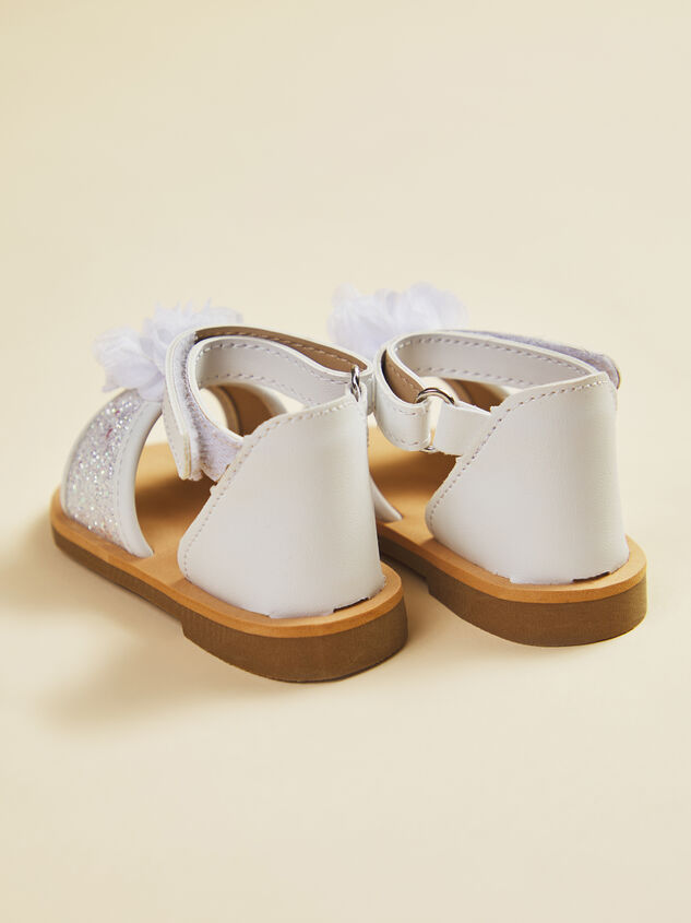 Alexis Glitter Sandal Detail 3 - TULLABEE