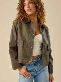 Everleigh Leather Barn Jacket - TULLABEE