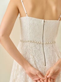 Mona Formal Mini Dress Detail 8 - TULLABEE