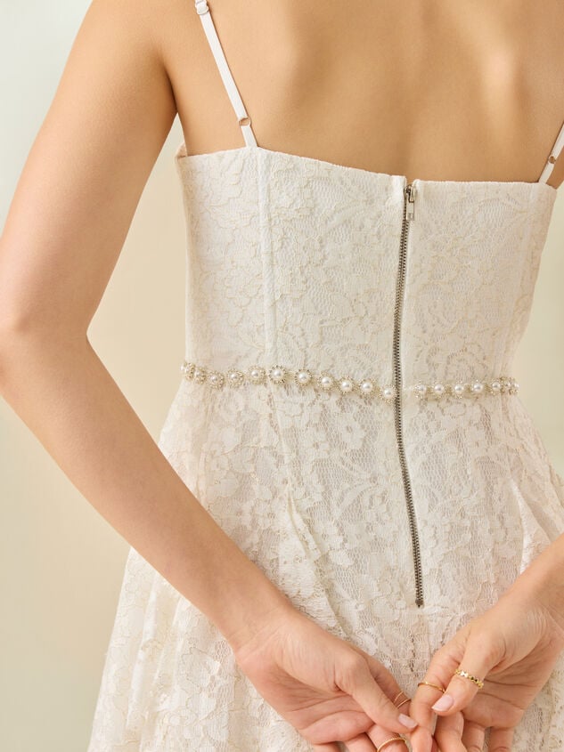 Mona Formal Mini Dress Detail 8 - TULLABEE