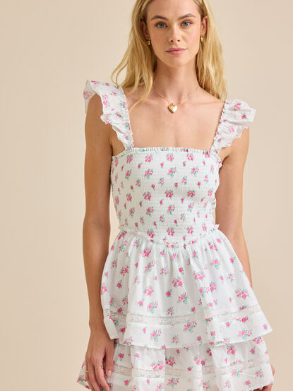 Raine Floral Mini Dress - TULLABEE
