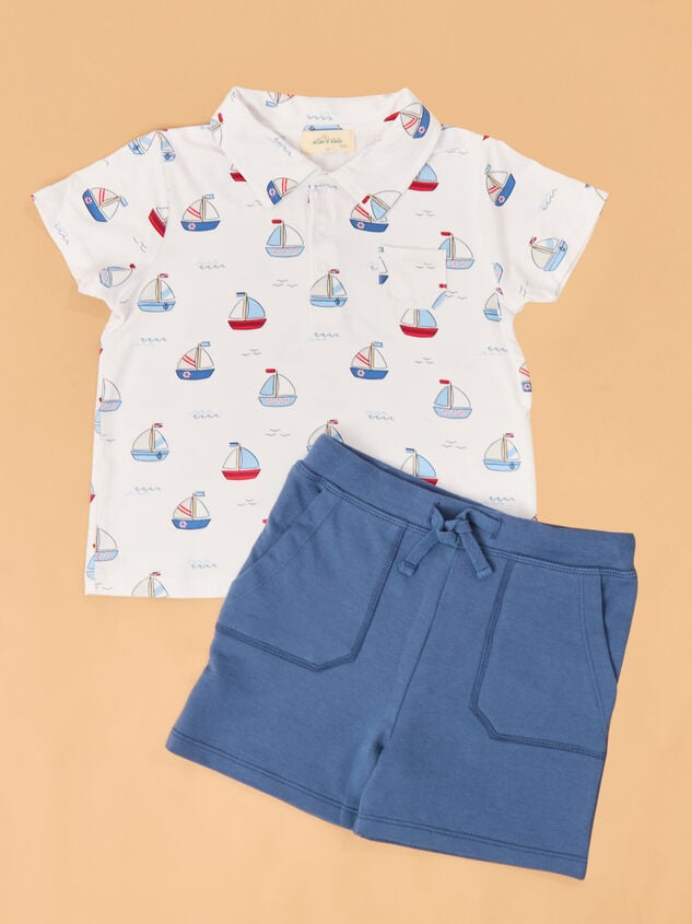 Little Captain Toddler Polo Set - TULLABEE