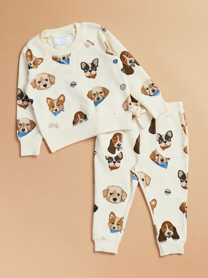 Puppy Pals Crewneck Set - TULLABEE