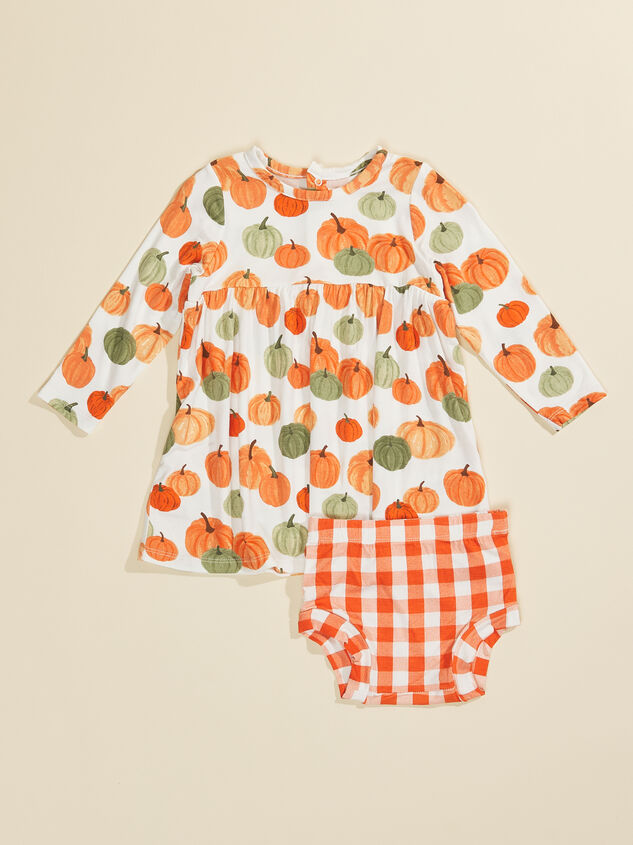 Pumpkin Dress & Bloomer Set - TULLABEE