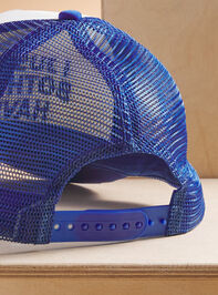 Both Teams Have Fun Trucker Hat Detail 3 - TULLABEE