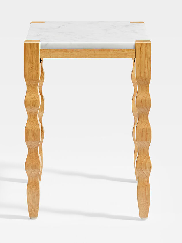 Kiera Marble Side Table Detail 4 - TULLABEE