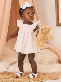 Ila Flutter Floral Baby Dress - TULLABEE