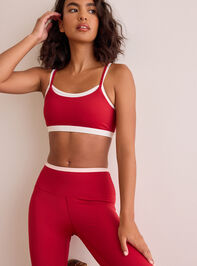 Power Pose Double Layer Sports Bra - TULLABEE