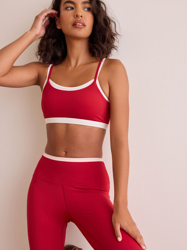 Power Pose Double Layer Sports Bra - TULLABEE
