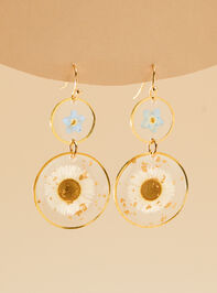 Pressed Petal Dangle Earring - TULLABEE