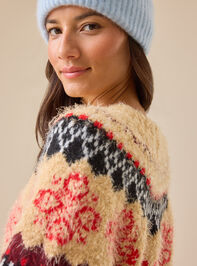 Darcy Fair Isle Sweater Detail 2 - TULLABEE