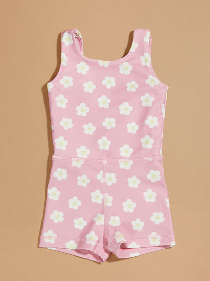 Daisies Floral Unitard - TULLABEE