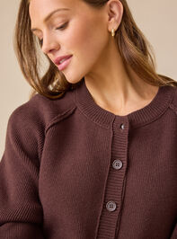 Milo Button Up Cardigan Detail 2 - TULLABEE