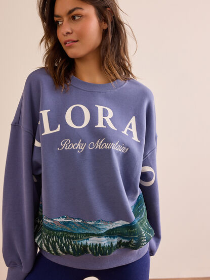 Rocky Mountains Fleece Pullover - TULLABEE