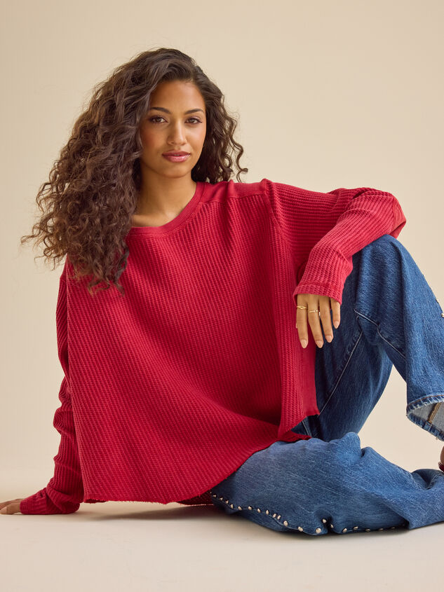 Anna Oversized Thermal Top - TULLABEE