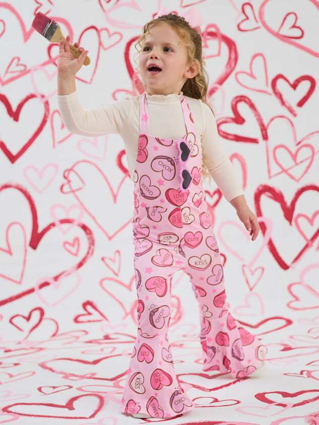 Candy Hearts Halter Jumpsuit - TULLABEE